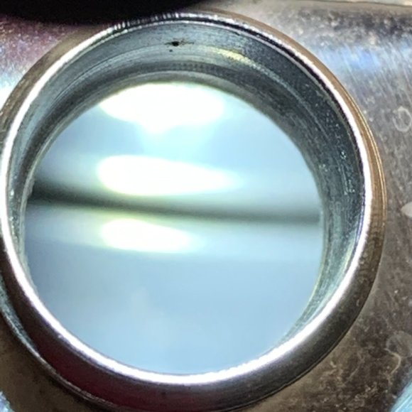 "LIVE TO RIDE" Motorcycle Rider Flask. 8 oz. Stainless Steel. (619) - Picture 5 of 6